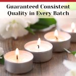 Sacred Ceylon - Tealight Candles White Unscented Large -25mmx38mm 26g 6Hr to 7Hr (+/-) Paraffin Candles Bulk 50 Pack - Image 4