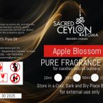 Apple Blossoms Fragrance Oil - For Candle making and oil burner use 50ml