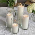 10 cm x 10 cm Pillar and Floating Candle Holder Glass - Image 5