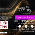 Lavender Fragrance Oil - For Candle making and oil burner use 50ml