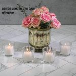 Gold Smoke – Votive Candles Unscented 2″ W- 1.5″ H with Set of 12 – White (Candle Only) (සුවඳ නැති ඉටිපන්දම් 2″ W- 1.5″ H  –  සුදු වර්ණය (ඉටිපන්දම පමණි)) - Image 3