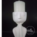 Women Face Decor Candle CH003 - Image 2