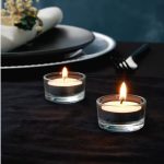 Tea Light Candle Holders Mini 1.75"H x 0.95"w GLASS  MOQ 6 අවම ඇණවුම 6 Code 3014