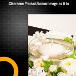 Clearance Large Floating candle 5 pack