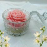 Gold Smoke Soy Wax Scented Candle 2 in 1 - 230g XXL Jasmine (code9005)