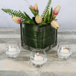 Petite Hurricane Votive Candle Holder Set of 6 - Image 5